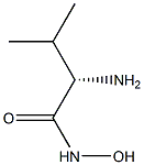 (2S)-2-Amino-3-methylbutanehydroxamic acid 结构式