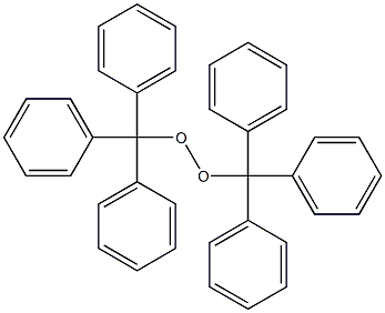 Bis(triphenylmethyl) peroxide 结构式