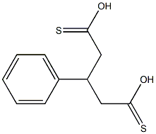 Benzylidenebis(thioacetic acid) 结构式