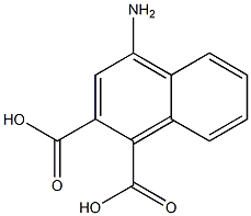 4-Amino-1,2-naphthalenedicarboxylic acid 结构式