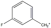 3-Fluorobenzyl cation 结构式