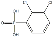 2,3-Dichlorophenylphosphonic acid 结构式