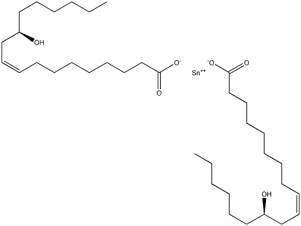 Diricinoleic acid tin(II) salt 结构式