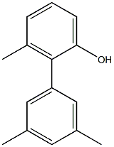 2-(3,5-Dimethylphenyl)-3-methylphenol 结构式