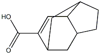 2,3,3a,4,5,7a-Hexahydro-1,5-methano-1H-indene-6-carboxylic acid 结构式