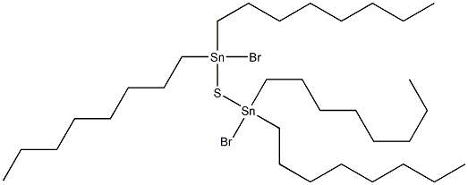 Bis(dioctylbromostannyl) sulfide 结构式