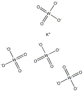 Potassium tetratungstate 结构式