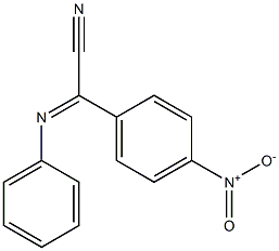 (Phenylimino)(4-nitrophenyl)acetonitrile 结构式