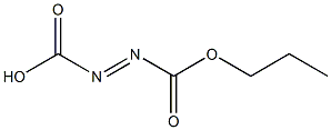 Azobis(formic acid propyl) ester 结构式