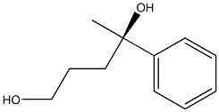 [R,(+)]-4-Phenyl-1,4-pentanediol 结构式