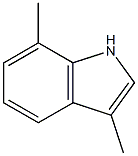 3,7-Dimethyl-1H-indole 结构式