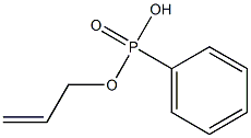 Phenylphosphonic acid allyl ester 结构式