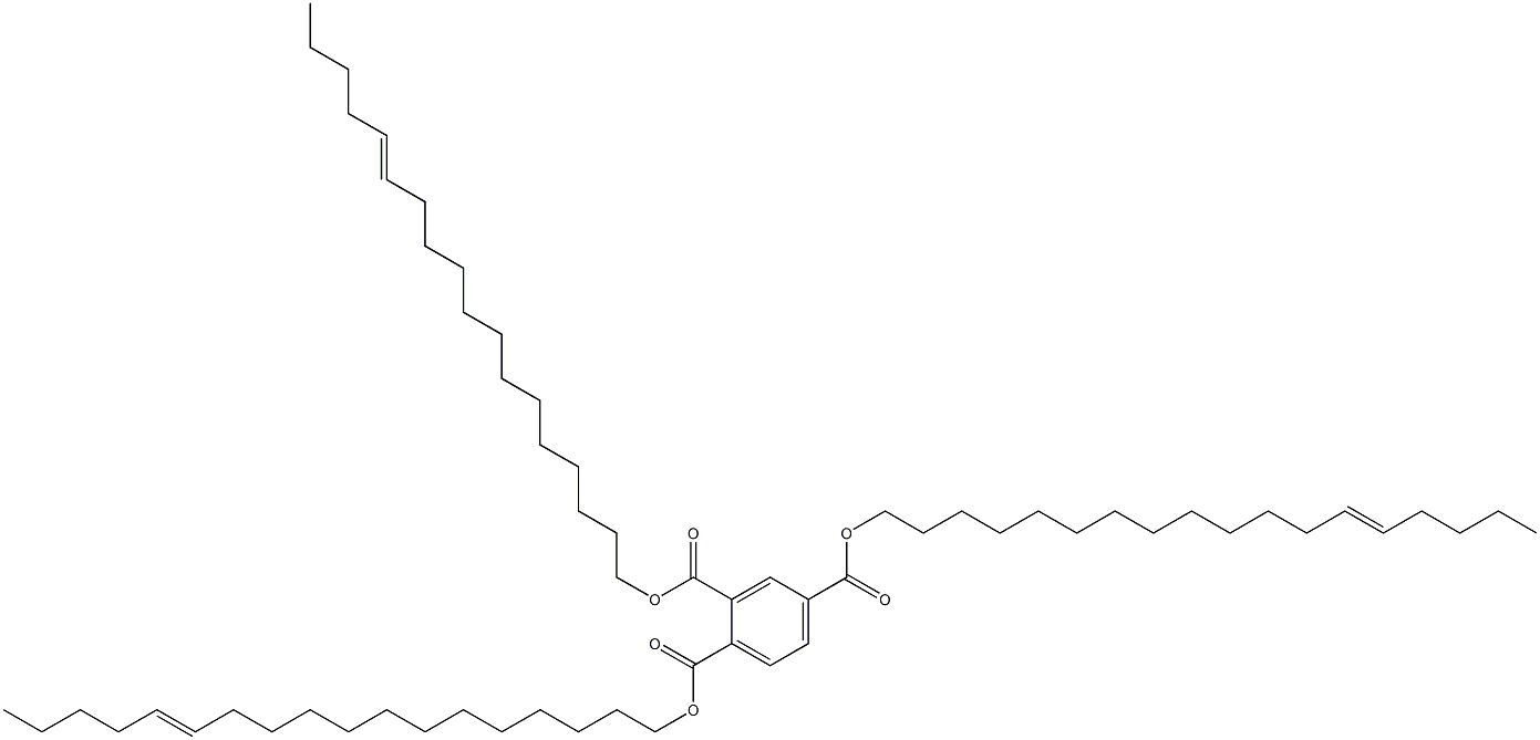 1,2,4-Benzenetricarboxylic acid tri(13-octadecenyl) ester 结构式