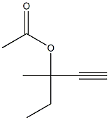 3-Acetoxy-3-methyl-1-pentyne 结构式