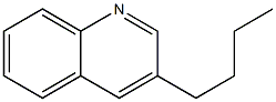 3-Butylquinoline 结构式