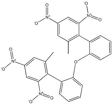 6-Methyl-2,4-dinitrophenyl(phenyl) ether 结构式