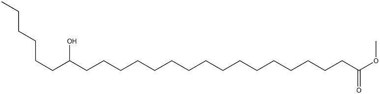 18-Hydroxytetracosanoic acid methyl ester 结构式