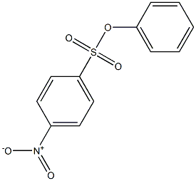 4-Nitrobenzenesulfonic acid phenyl ester 结构式