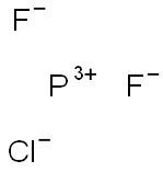 Phosphorus(III) chloride difluoride 结构式