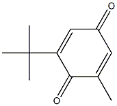 2-tert-Butyl-6-methyl-1,4-benzoquinone 结构式