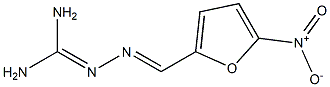5-Nitro-2-furfurylidene aminoguanidine 结构式
