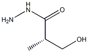[S,(+)]-3-Hydroxy-2-methylpropionic acid hydrazide 结构式