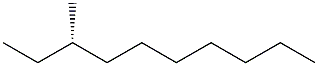 [S,(+)]-3-Methyldecane 结构式