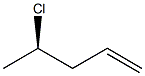 [R,(-)]-4-Chloro-1-pentene 结构式