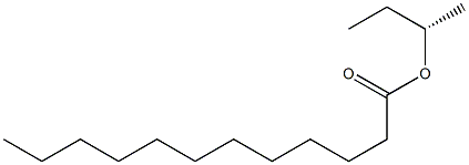 (+)-Lauric acid (S)-sec-butyl ester 结构式