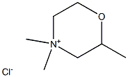 2,4,4-Trimethylmorpholinium chloride 结构式