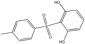 2,6-Dihydroxy-4'-methyl[sulfonylbisbenzene] 结构式