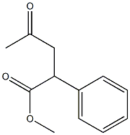 2-Phenyl-4-oxovaleric acid methyl ester 结构式