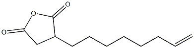 2-(7-Octenyl)succinic anhydride 结构式