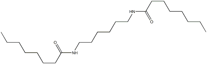 N,N'-(1,6-Hexanediyl)bis(octanamide) 结构式