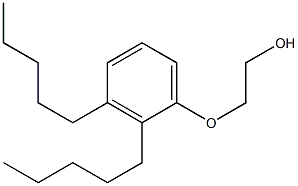 2-(Diamylphenoxy)ethanol 结构式