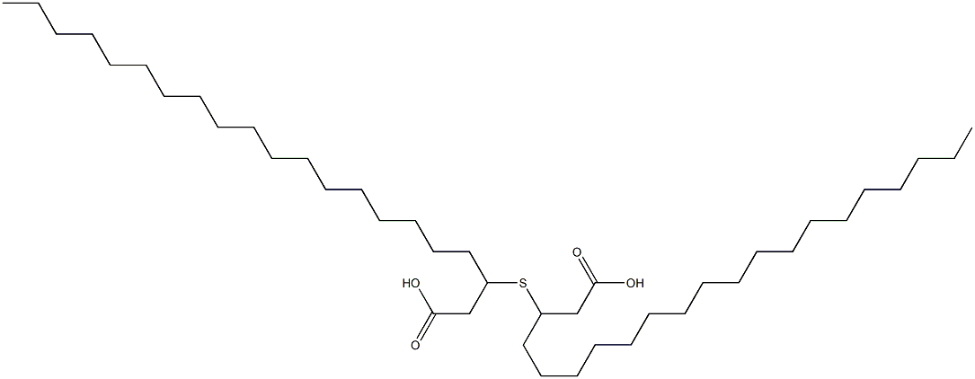 3,3'-Dioctadecyl[3,3'-thiodipropionic acid] 结构式