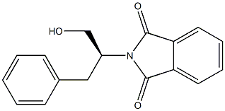 N-[(S)-1-Benzyl-2-hydroxyethyl]phthalimide 结构式