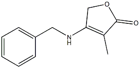 4-(Benzylamino)-3-methyl-2(5H)-furanone 结构式