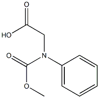 N-Carbomethoxyphenylglycine 结构式