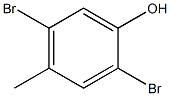 2,5-Dibromo-4-methylphenol 结构式