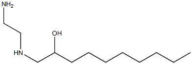 1-[(2-Aminoethyl)amino]-2-decanol 结构式