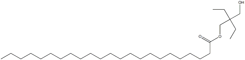 2,2-Diethyl-1,3-propanediol 1-tricosanoate 结构式