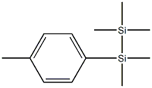 1-(4-Methylphenyl)-1,1,2,2,2-pentamethyldisilane 结构式