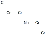 Pentachromium sodium 结构式