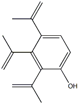 2,3,4-Triisopropenylphenol 结构式