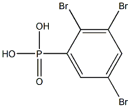 2,3,5-Tribromophenylphosphonic acid 结构式