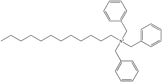 Dodecyltribenzylaminium 结构式