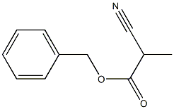 2-Cyanopropionic acid benzyl ester 结构式