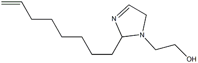 2-(7-Octenyl)-3-imidazoline-1-ethanol 结构式