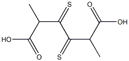 2,5-Dimethyl-3,4-dithioxohexanedioic acid 结构式
